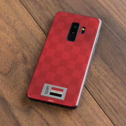 Egypt Soccer Flag Galaxy S9 Plus Skin